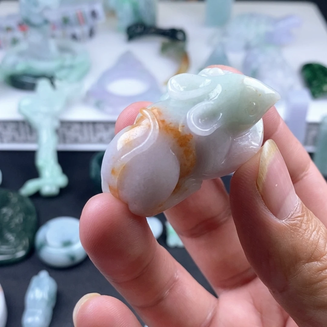翡翠未镶嵌颈饰天然翡翠