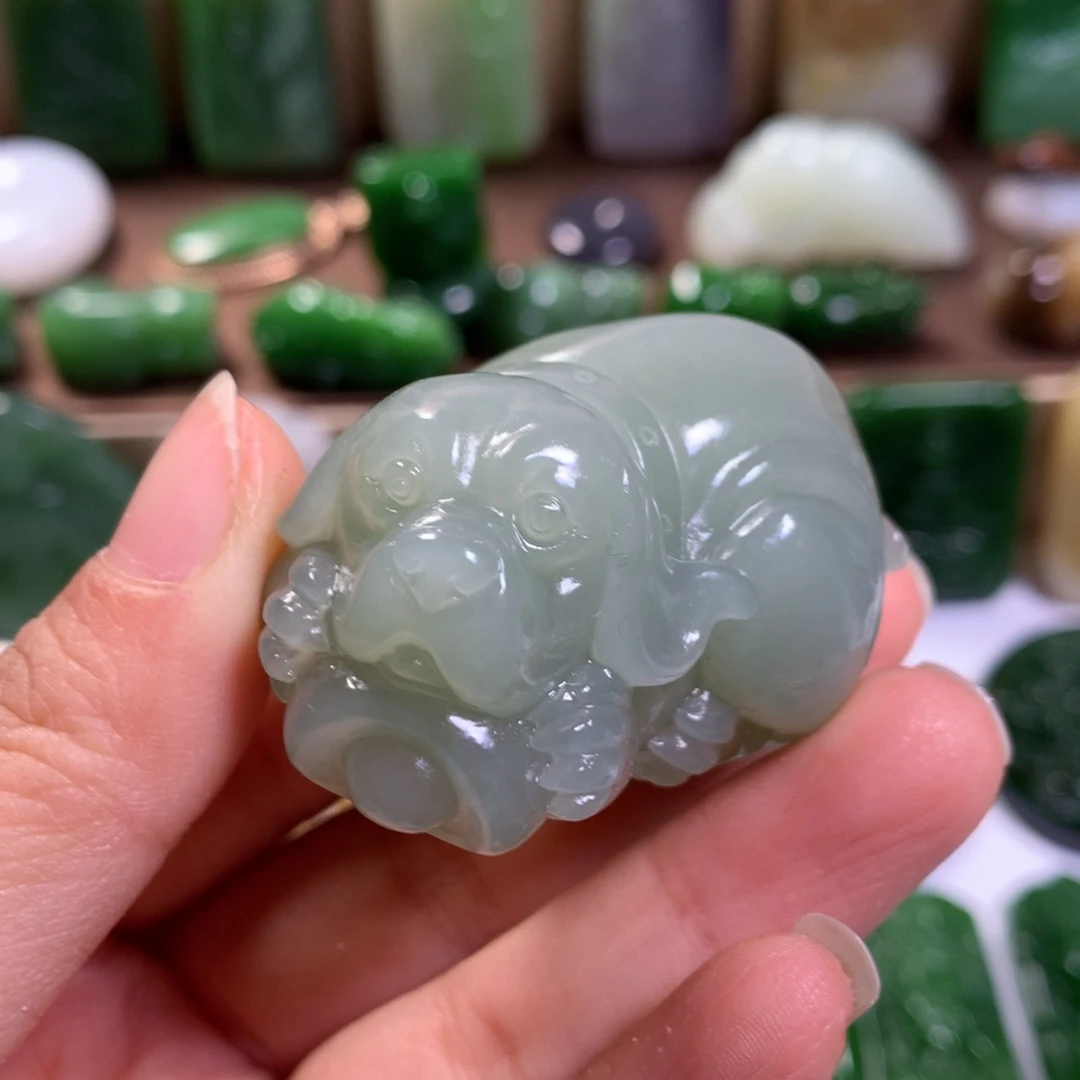 和田玉把件未镶嵌