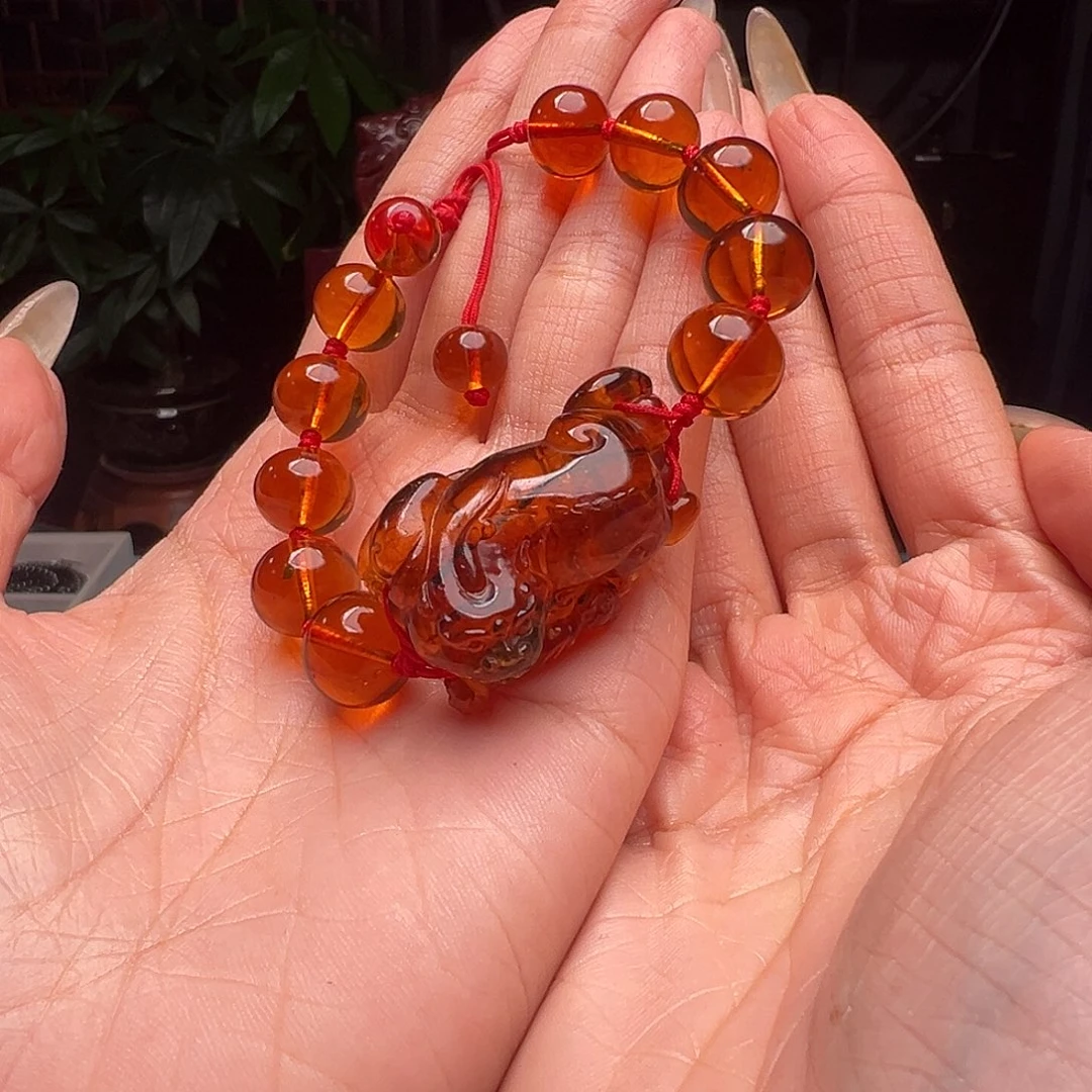 未镶嵌琥珀裸石抚顺琥珀50008