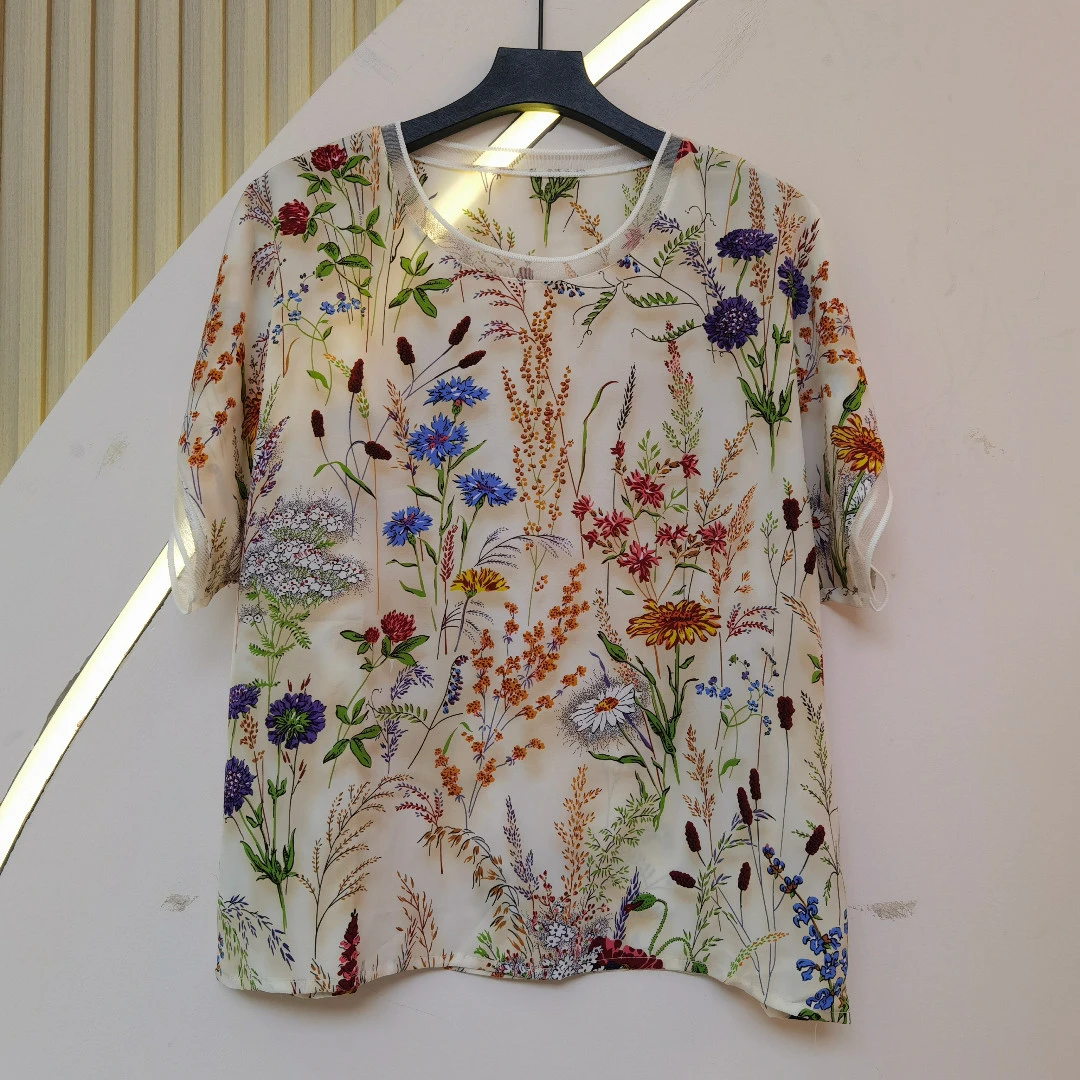 夏季新品女士短袖休闲T恤上衣女装时尚百搭半袖小衫1536