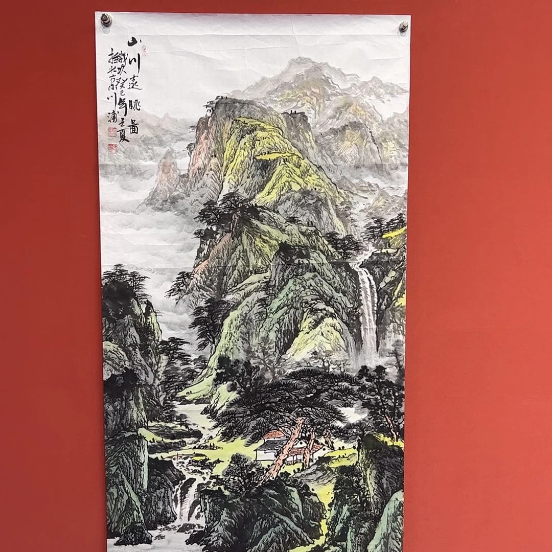 国画李川浦画家作品
