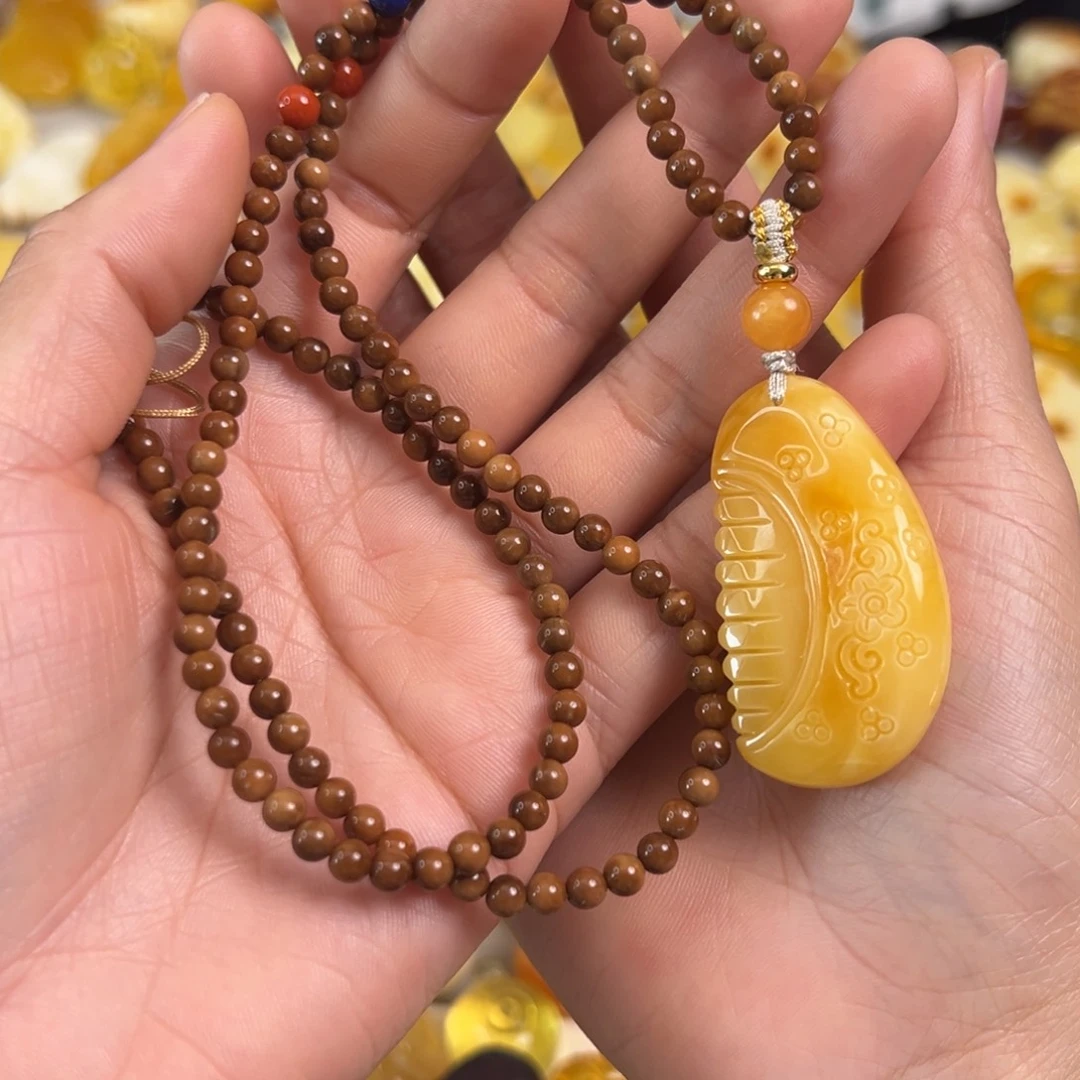 蜜蜡未镶嵌裸石蜜蜡