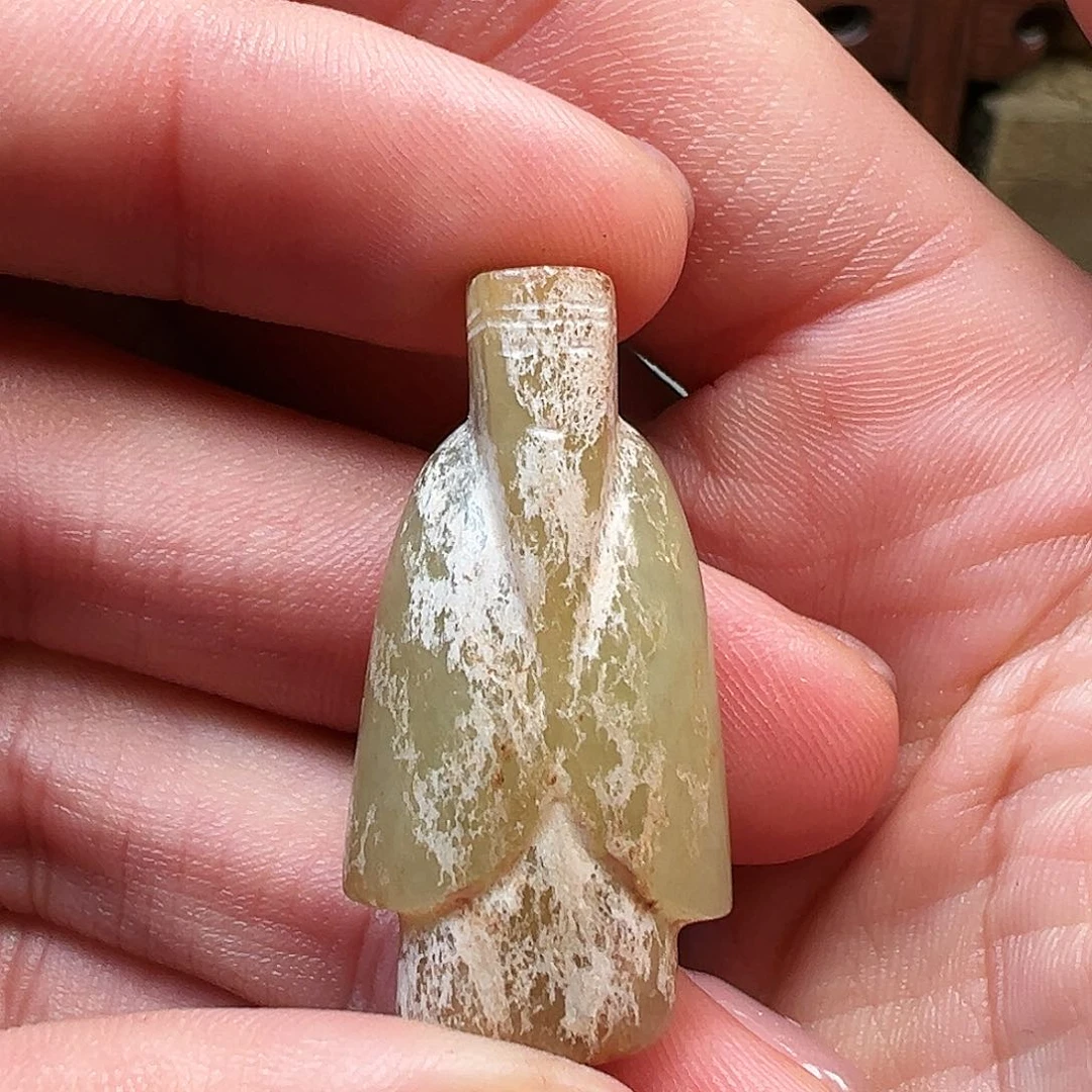 和田玉颈饰未镶嵌用****4