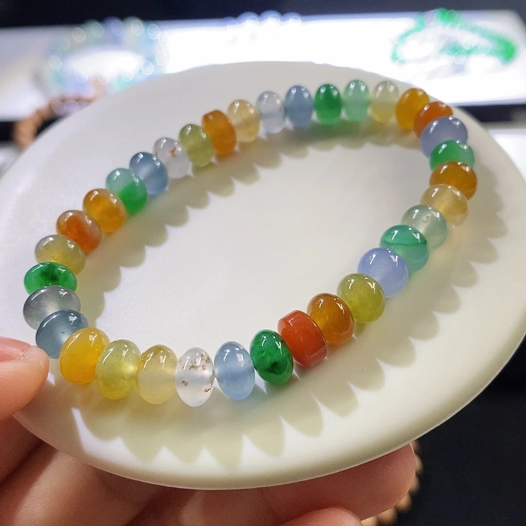 未镶嵌挂件翡翠福利手串