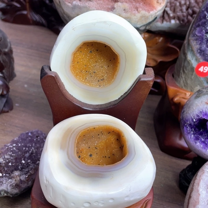 水晶摆件未镶嵌捡漏