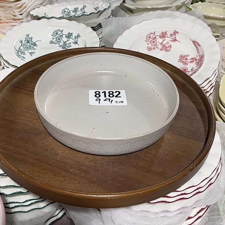 瓷微瑕外贸餐具8182