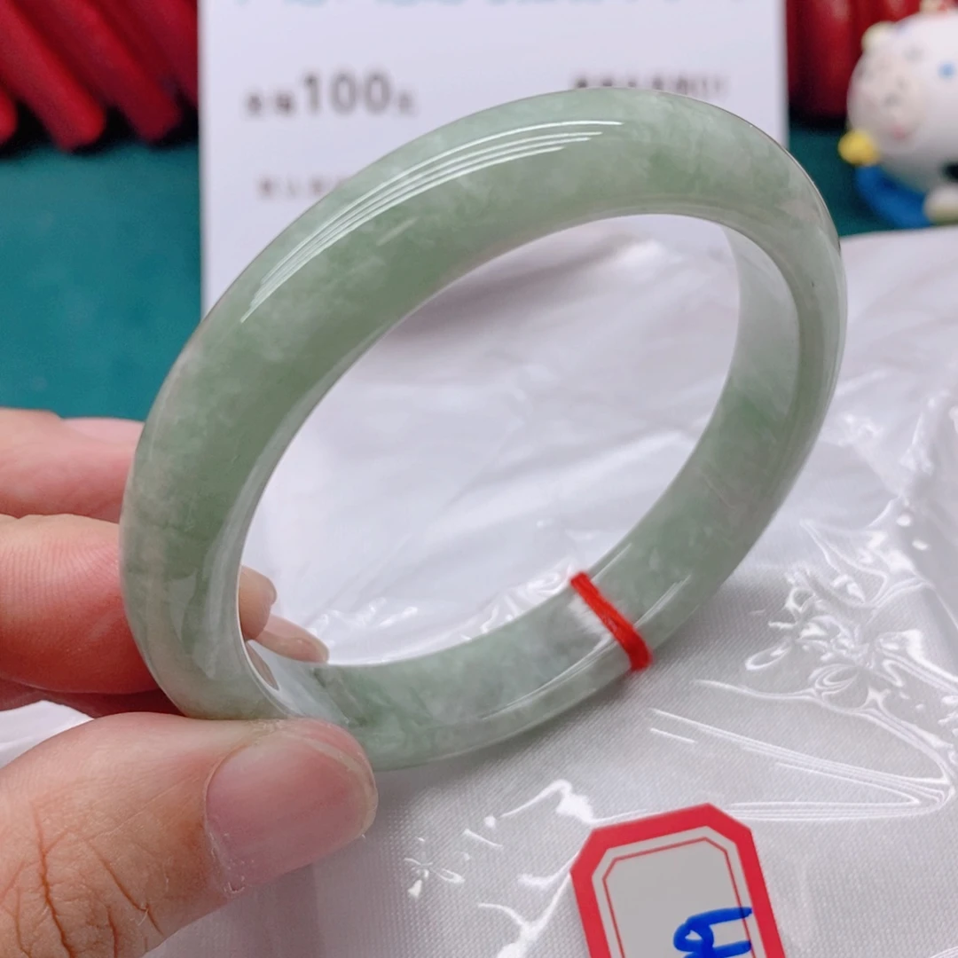 翡翠手镯未镶嵌豆****芽49999999