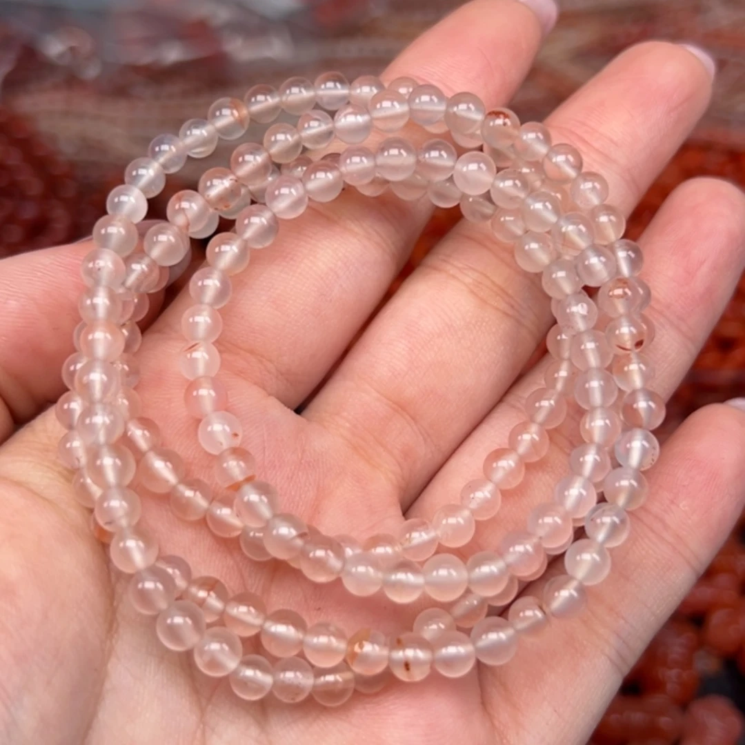 南红玛瑙未镶嵌手链