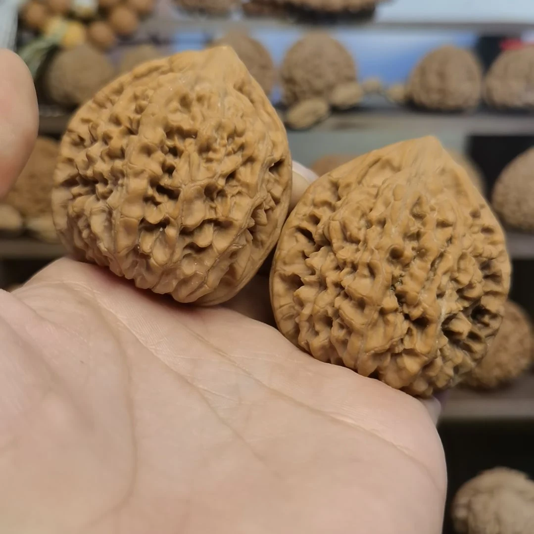 文玩核桃把件49全品官帽