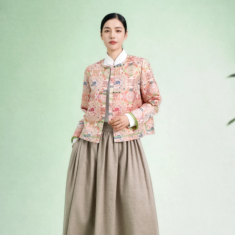 桑蚕丝外套-2515114170