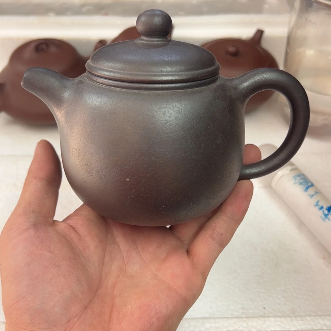 紫砂茶壶宜兴原矿紫砂壶400毫升容量
