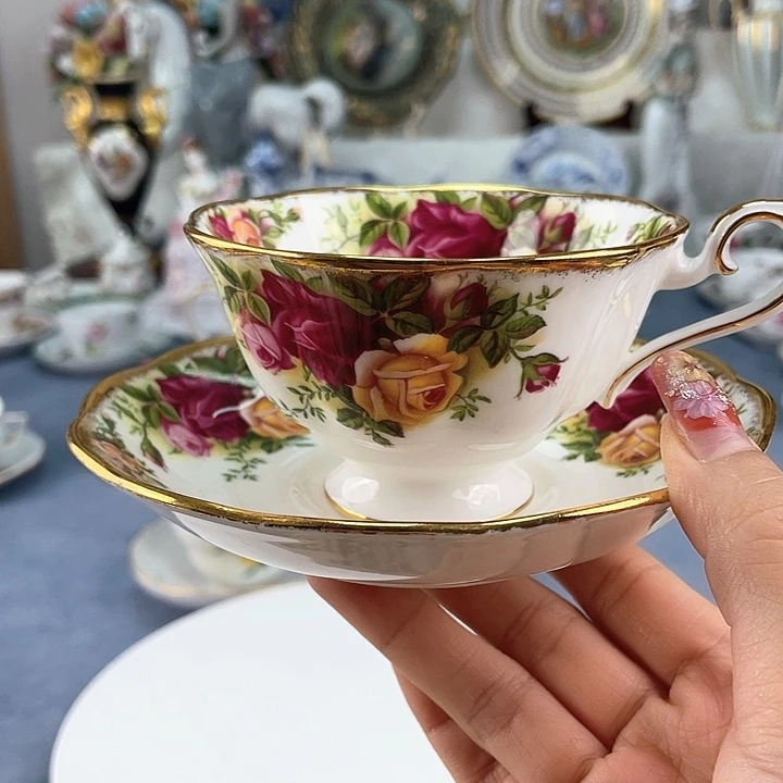 中古欧瓷瓷器小房子