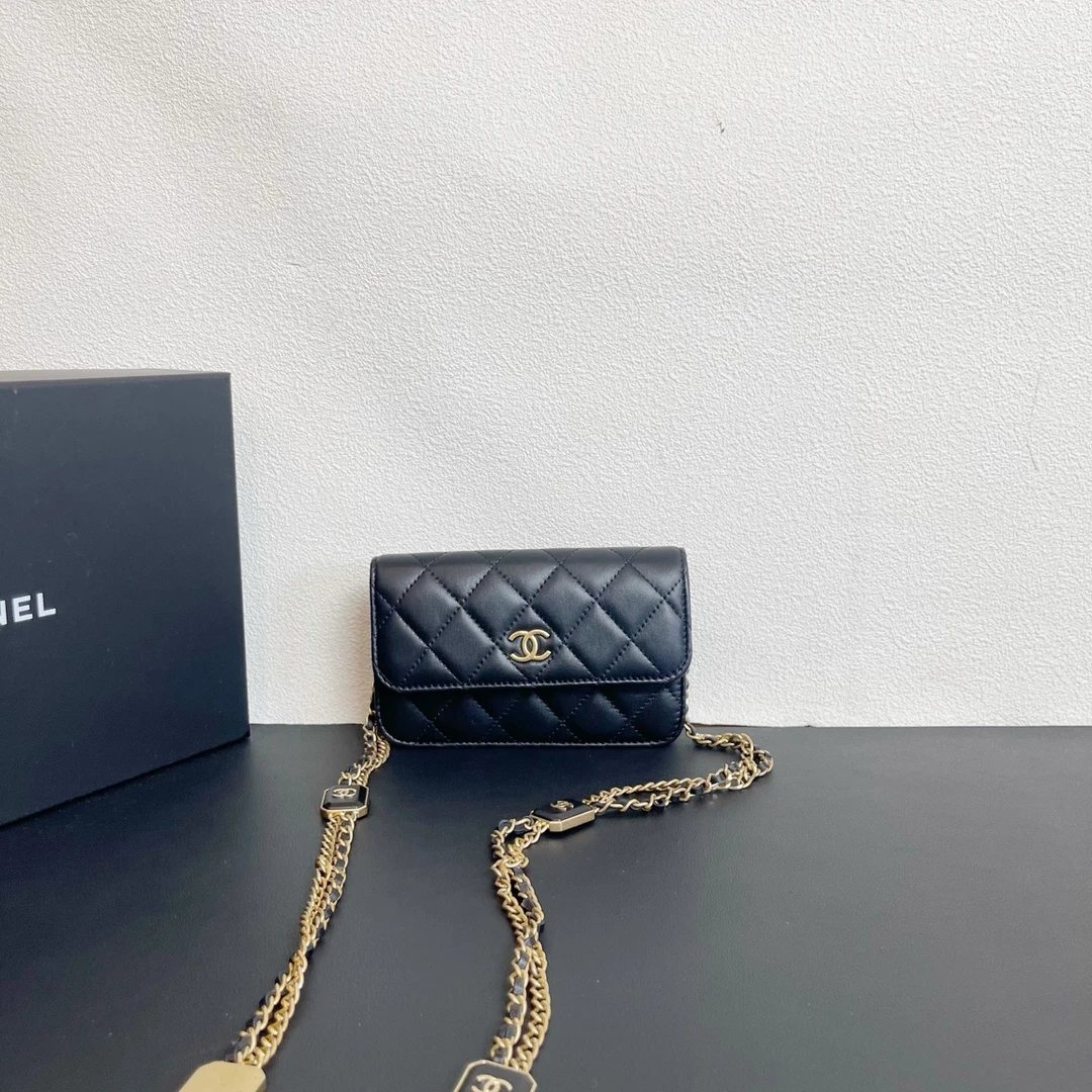 95新 Chanel/香奈儿 98新 奢总管/方糖链条包/芯片