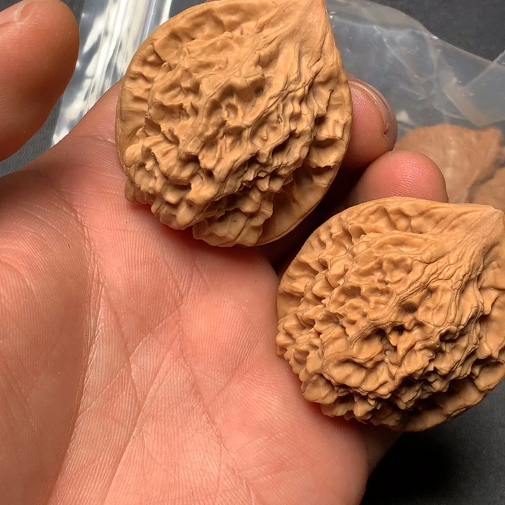 文玩核桃把件40官帽867