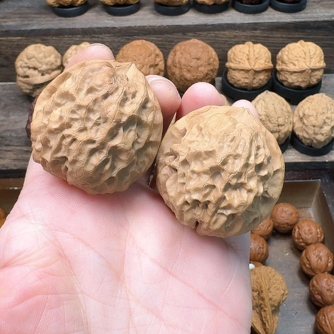文玩核桃吊坠9玫瑰元宝38尺寸星福利