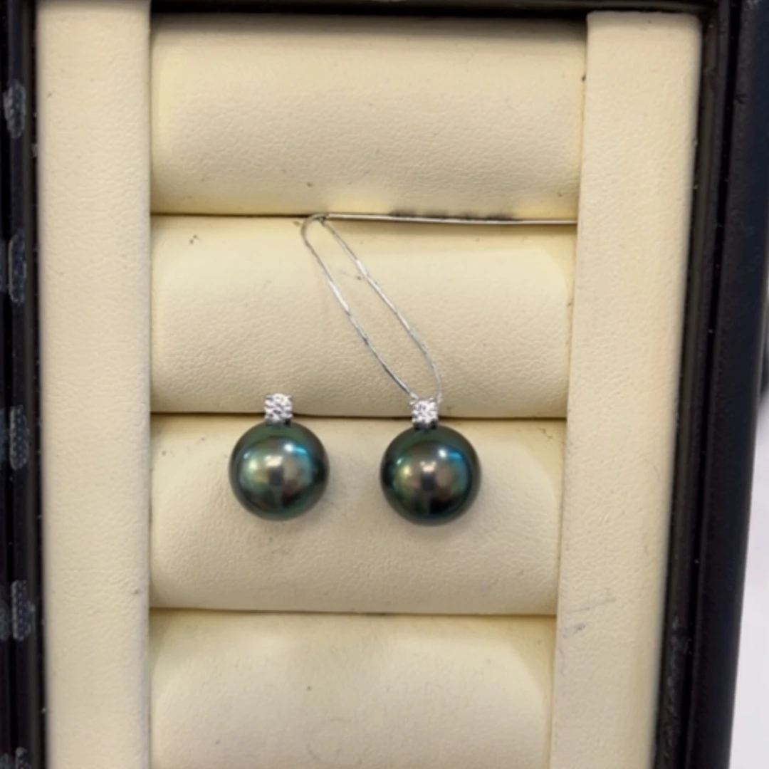 【闪购商品】海水珍珠耳饰未镶嵌盛***w