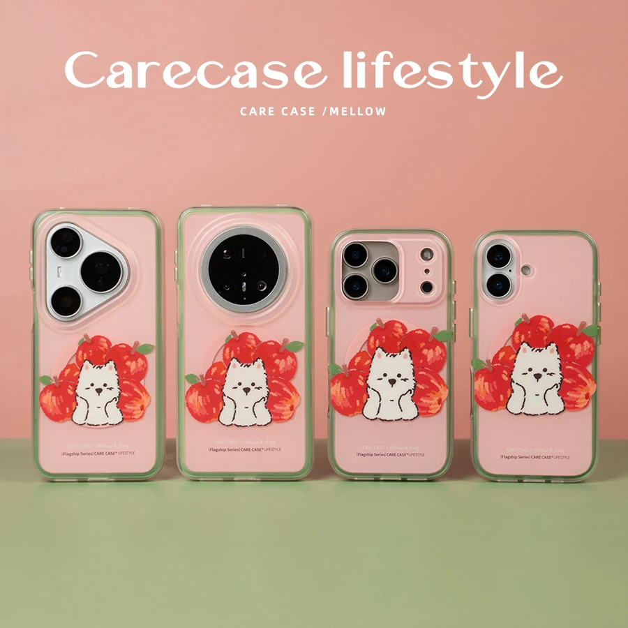 CARECASE mellow苹果二合一磁吸手机壳适用于iPhone华为Pura/Mate