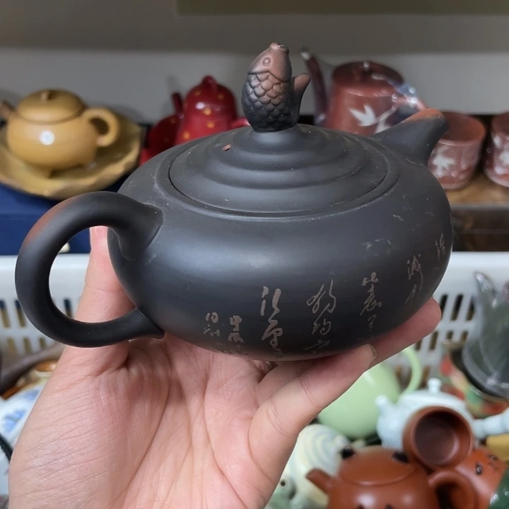 紫砂公道杯紫陶茶壶