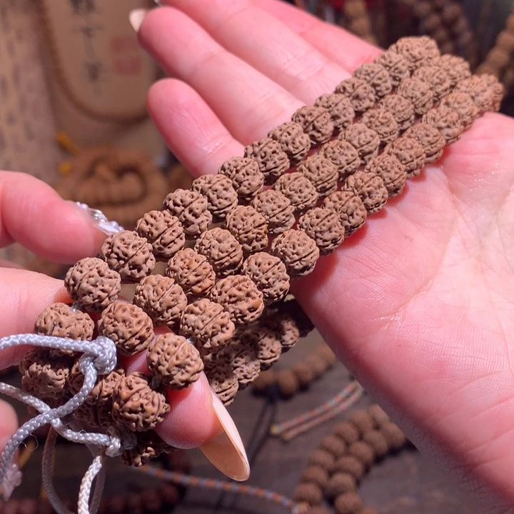 金刚菩提手串734号倚天梅花头货尺寸9。L