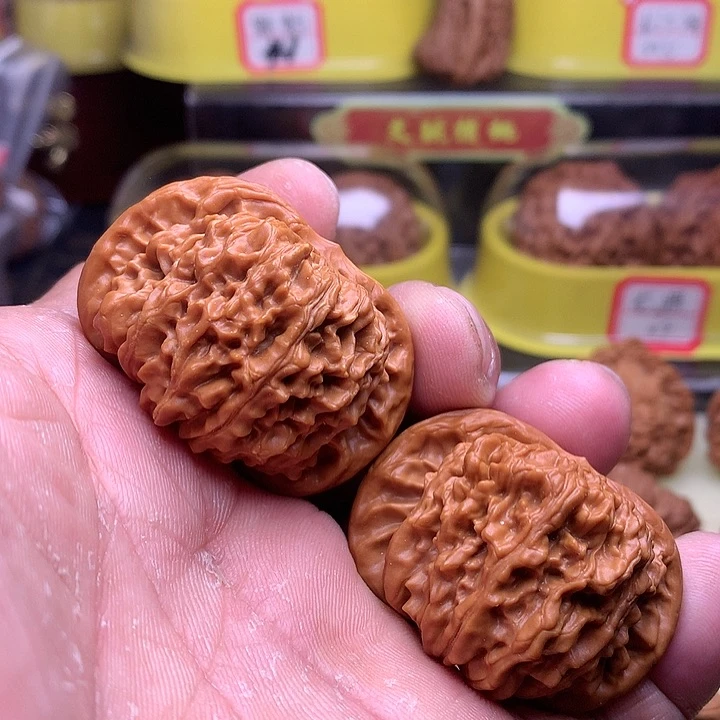 文玩核桃吊坠夹板四座楼