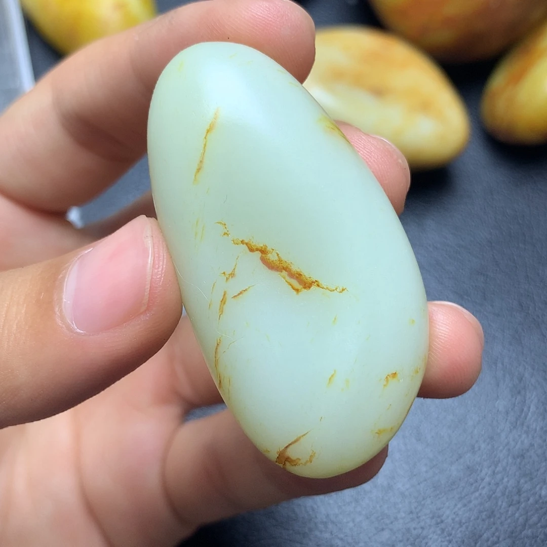和田玉未镶嵌挂件?***河