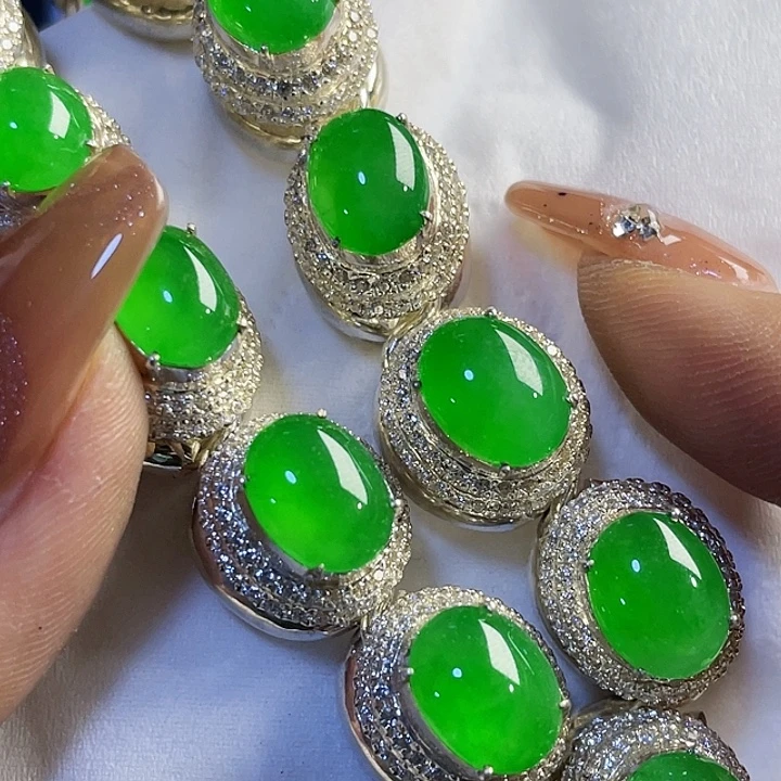 三***8定制翡翠未镶嵌96558585585888