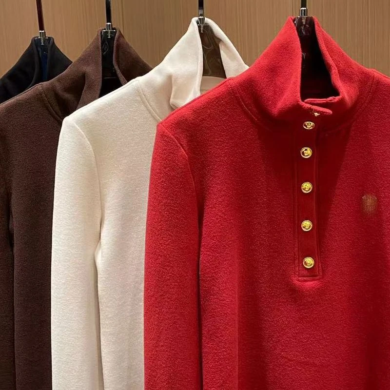 《CHUN》立领金扣卫衣