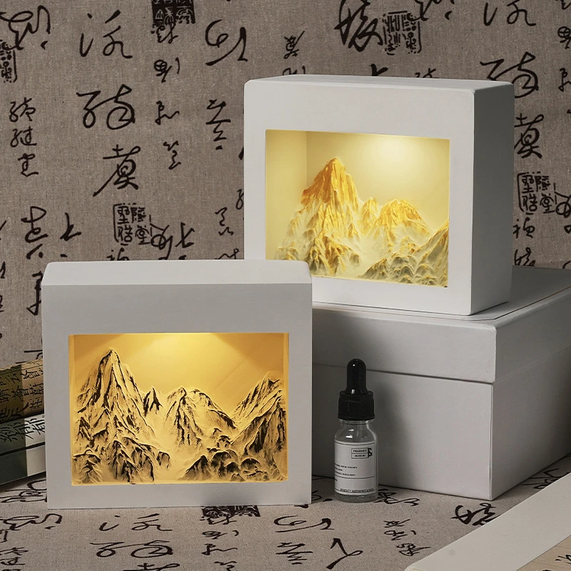 攀潮香薰灯礼物生日礼物高级感香薰礼盒摆件女朋友庆祝创意毕业季