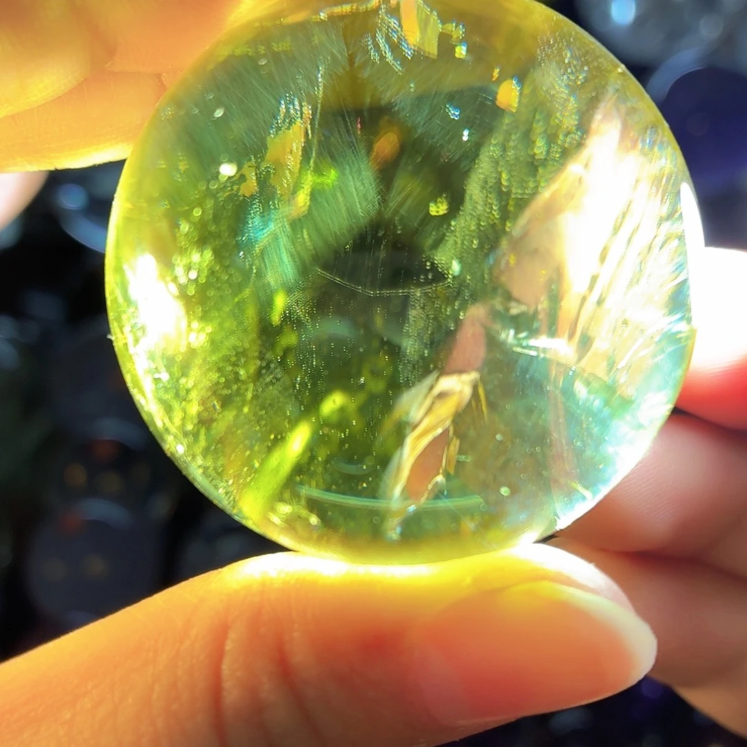 未镶嵌水晶珠宝半成品蓝针金字塔爆彩4.65