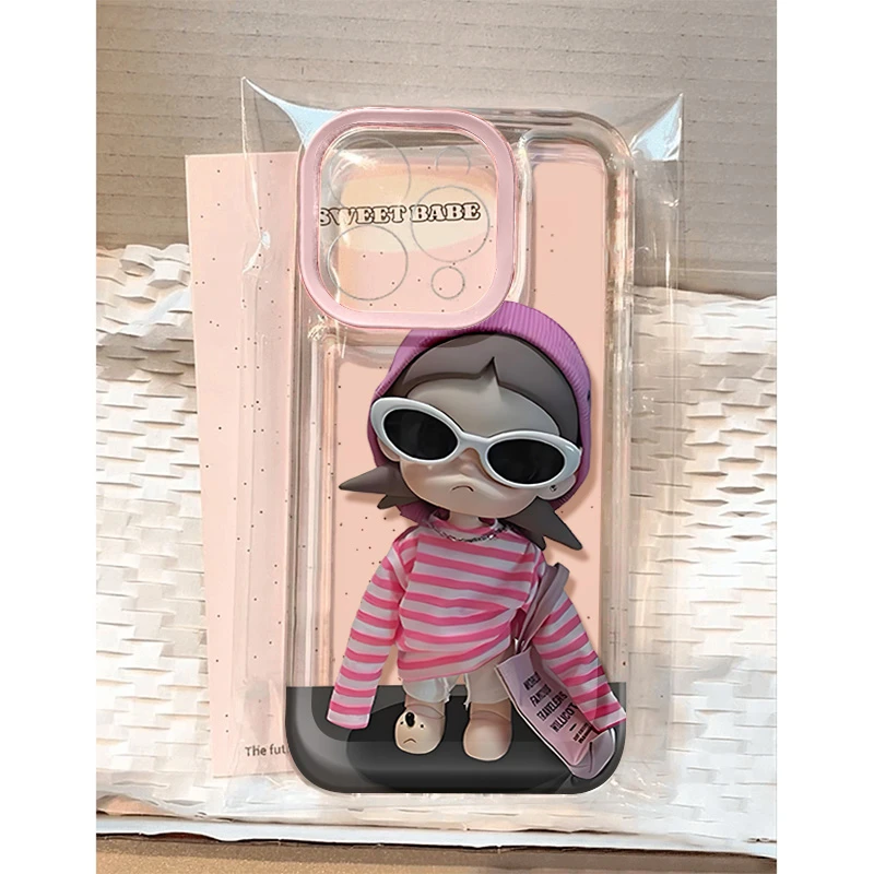 墨镜嘎子姐适用苹果17手机壳iPhone15promax防摔161514男13女12软