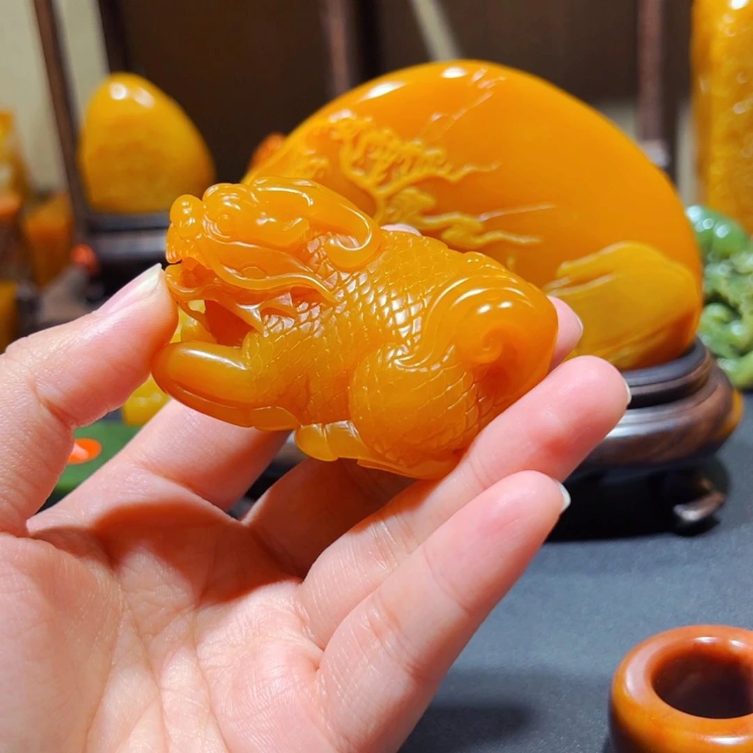 田黄石洛*石雕石雕石雕