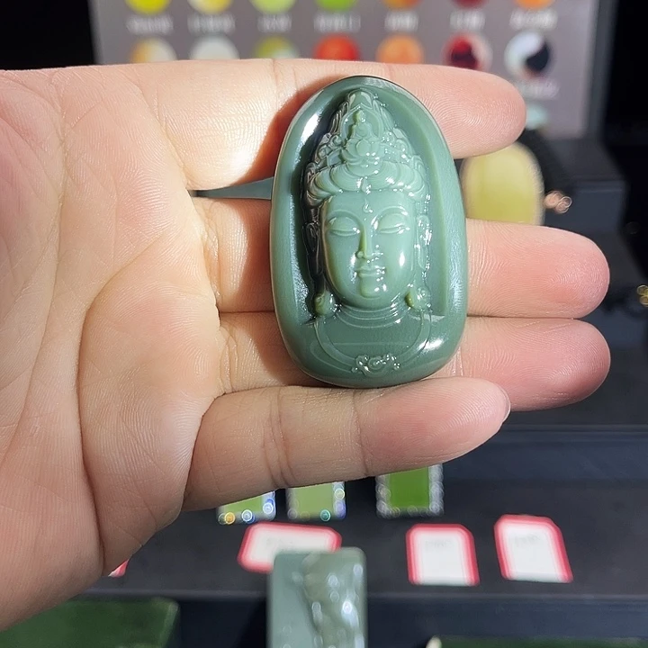 玩***石和田玉未镶嵌吊坠(不含链)