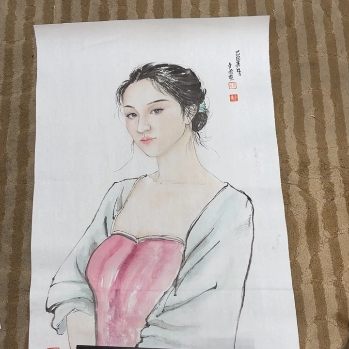 国画花鸟等图案和造型各有