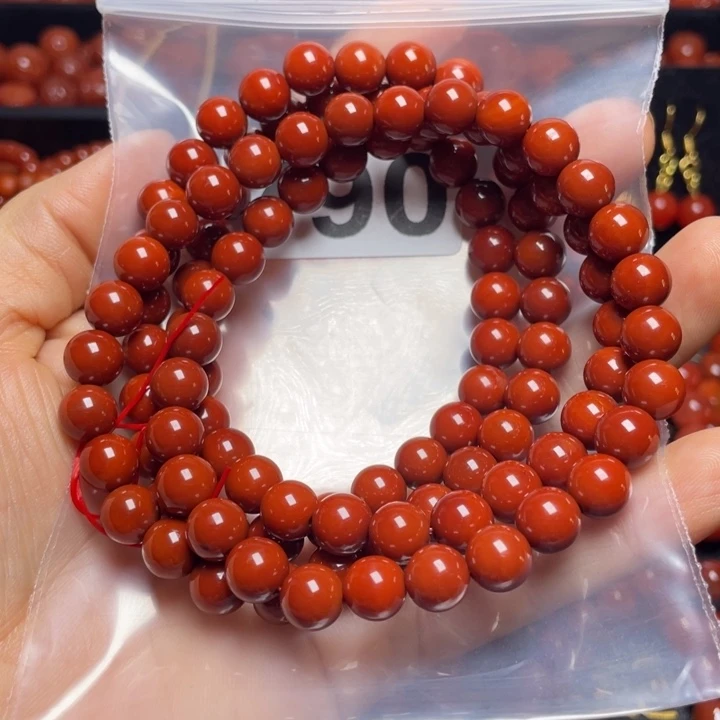 玛瑙/玉髓手链未镶嵌清*?