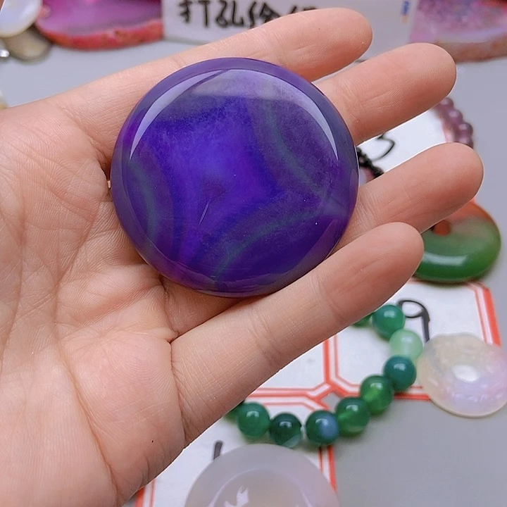 【闪购商品】玛瑙/玉髓珠宝半成品未镶嵌快****哥