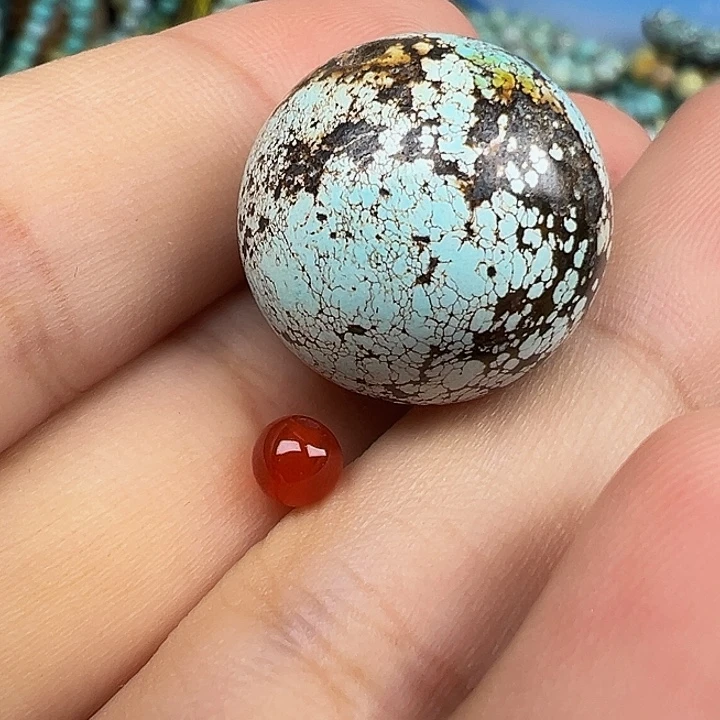 南红玛瑙未镶嵌配饰17.7