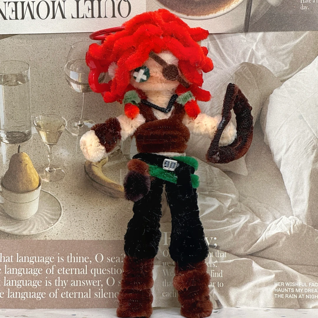 第五人格弓箭手扭扭棒人偶成品钥匙链送同学对象