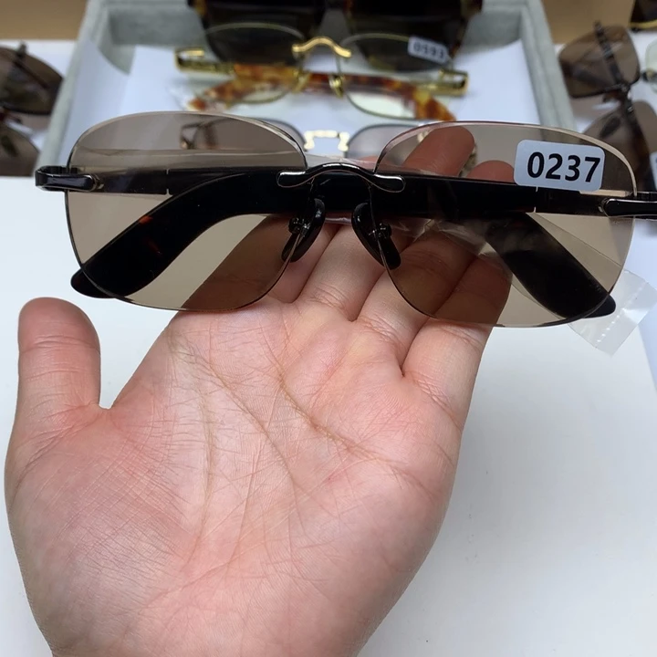 一体款无框茶水晶0237