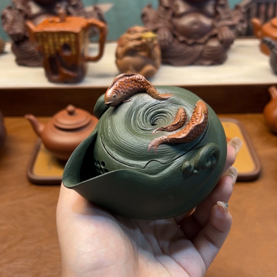紫砂茶宠紫砂雕宠小器高品