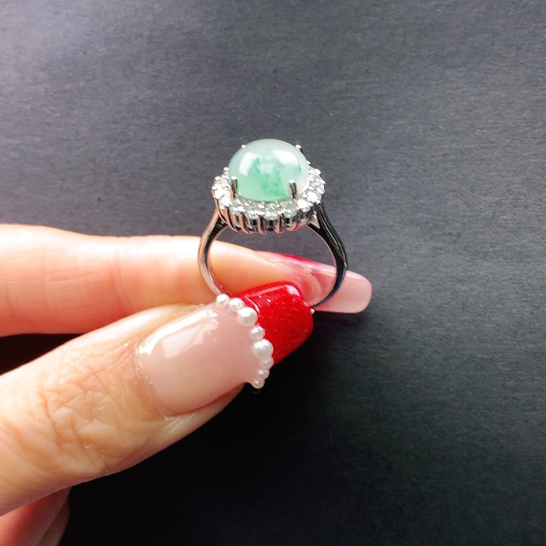 石英质玉戒指未镶嵌