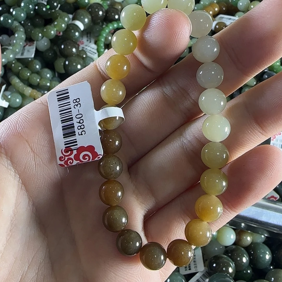 和田玉手链未镶嵌169