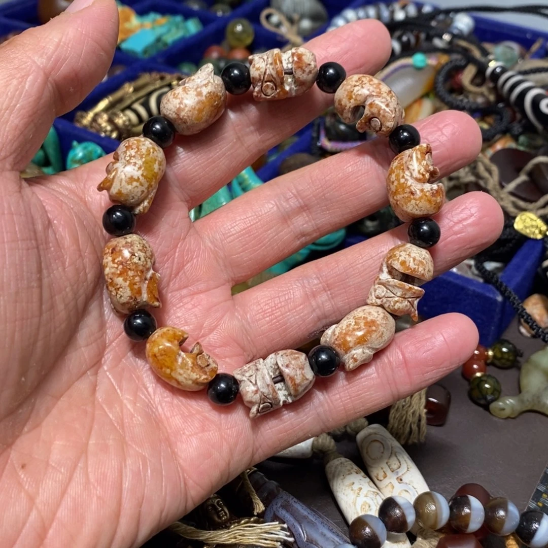 玛瑙/玉髓合金手链