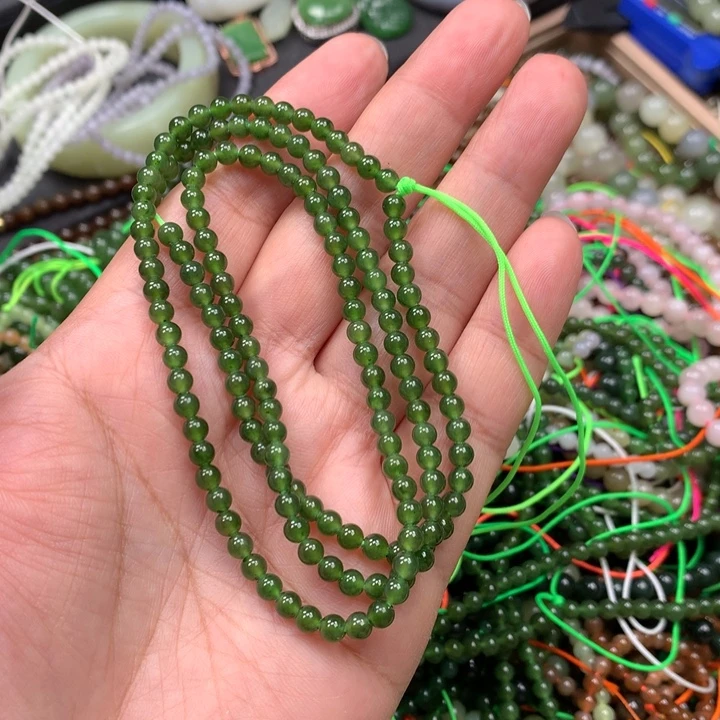 和田玉未镶嵌手链31