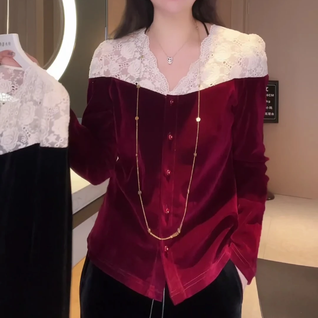 轻奢高级感气质时尚优雅女装上衣衬衫LK2501087