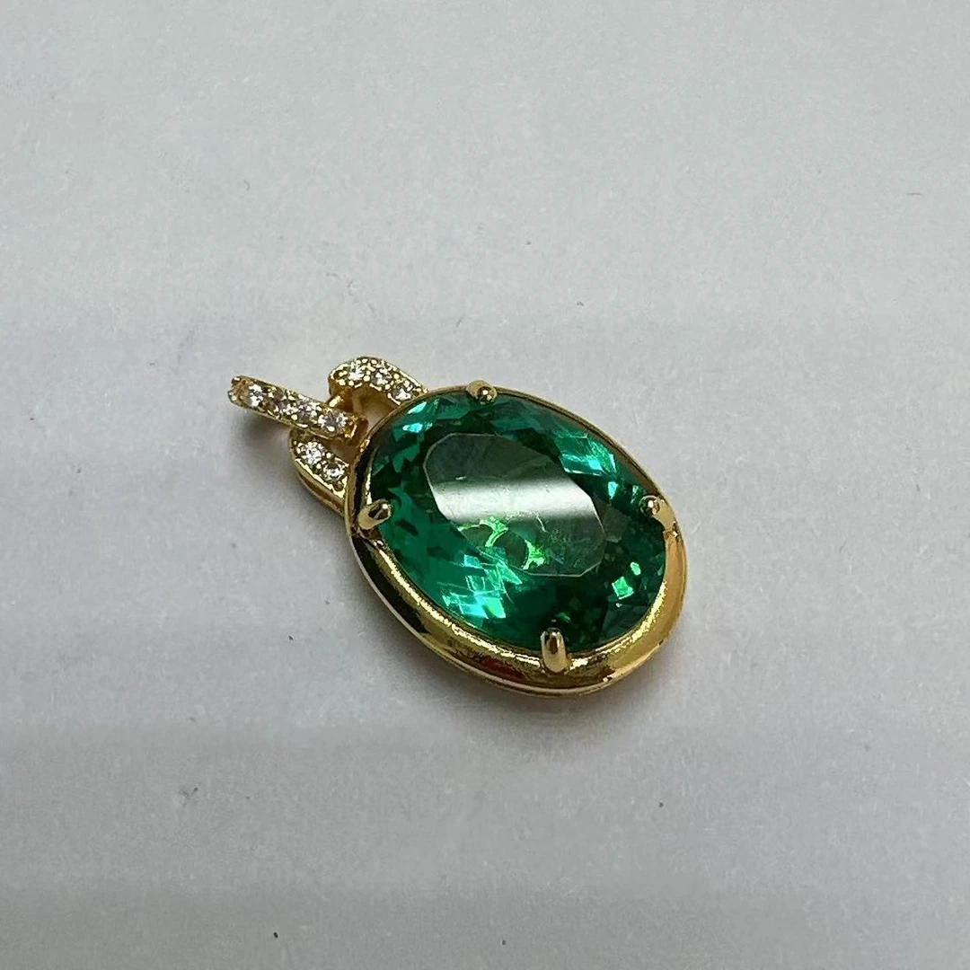 【清梧云初】 经典时尚百搭绿吊坠WDA8826