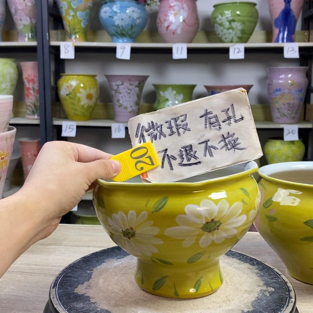景德镇陶瓷花盆花盆