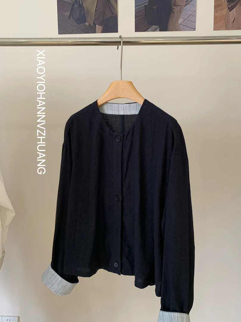 【XYJ】夏季天丝苎麻外套M85213