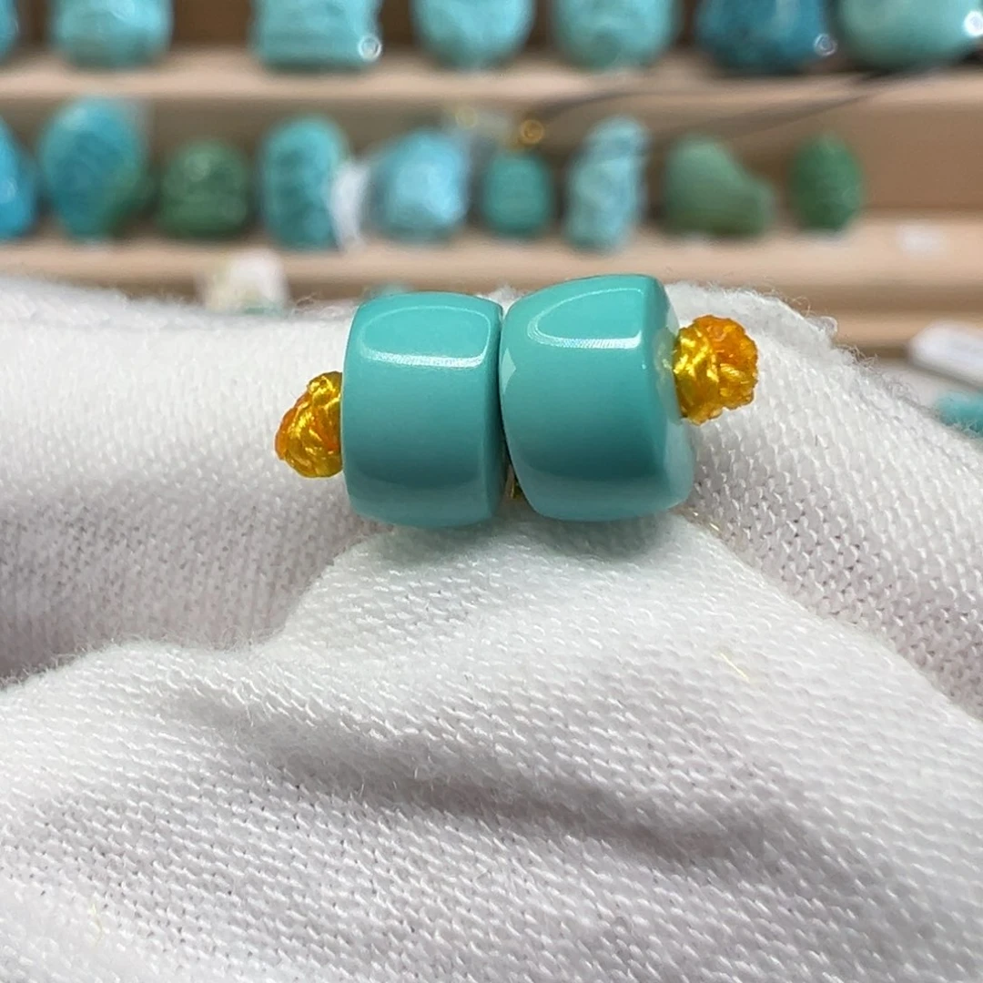 绿松石未镶嵌配饰6.5mm