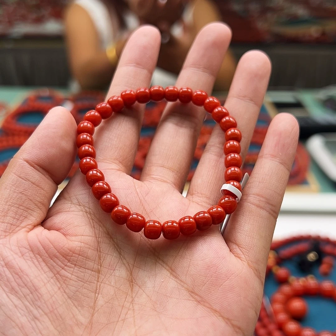 手链未镶嵌南红玛瑙保山南红6