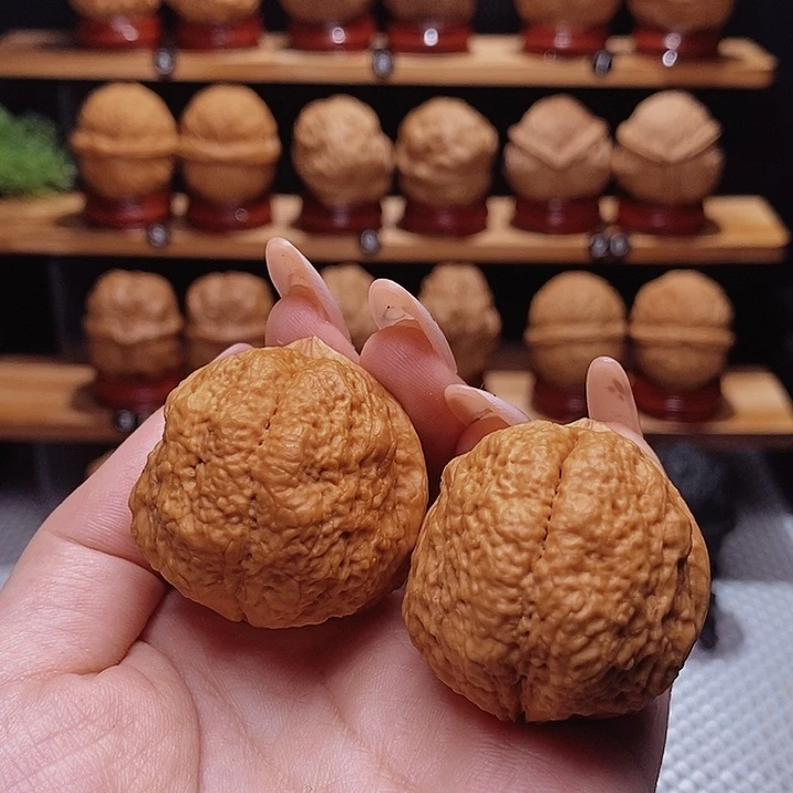 文玩核桃把件饕餮5